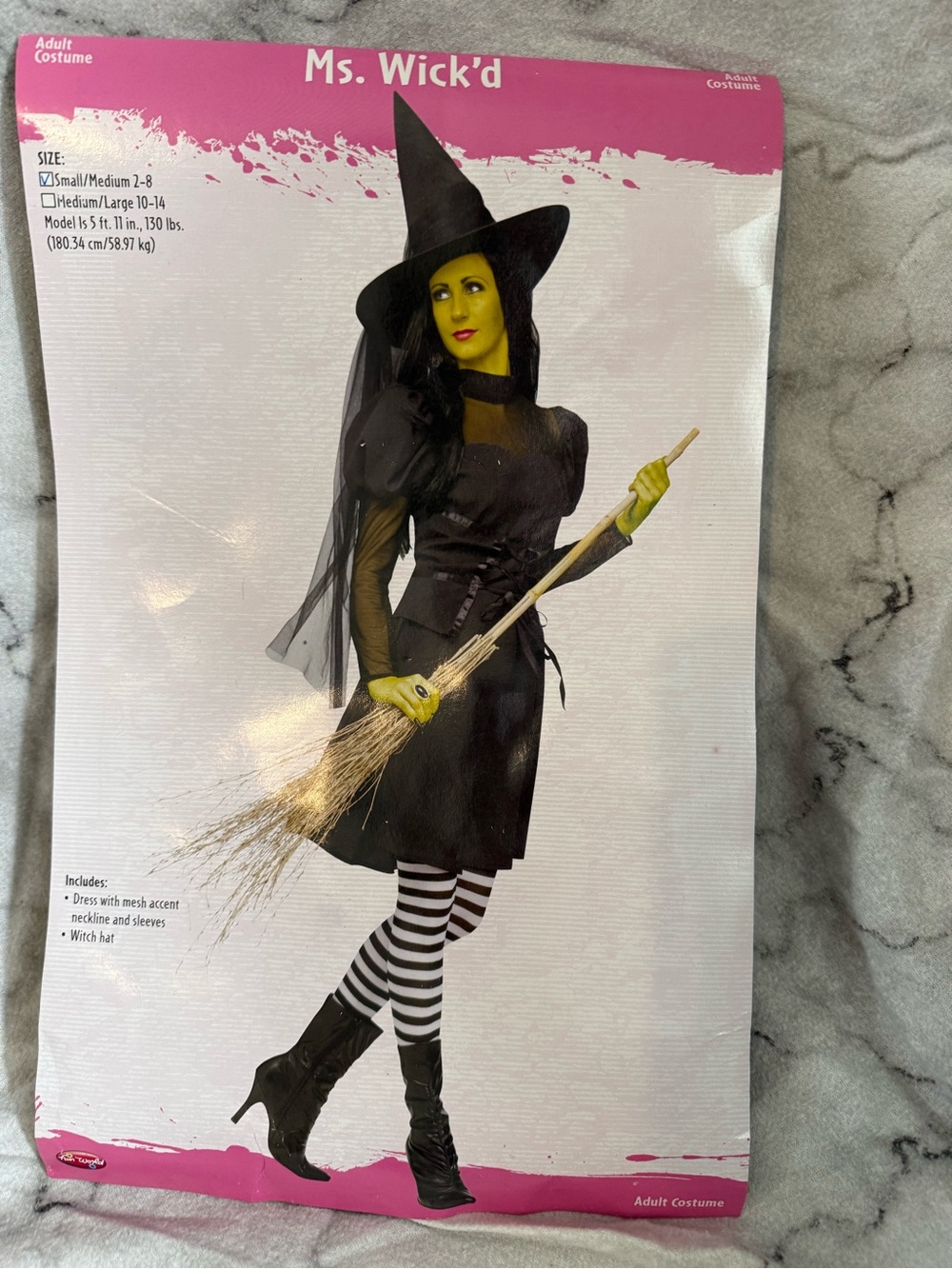 Ms. Wick'd Women's Black Witch Costume